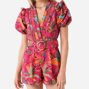 FARM Rio Tropical Pink Jumpsuit